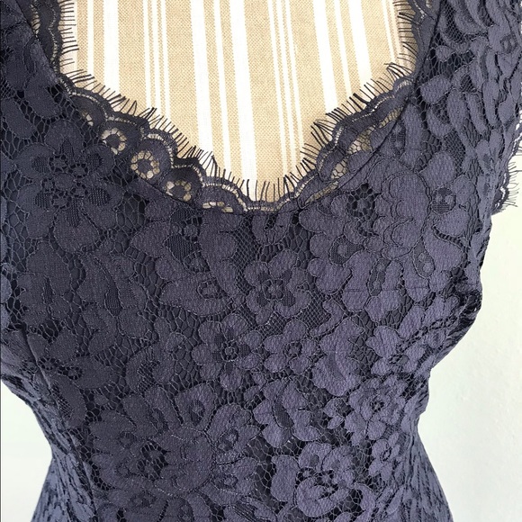 Joie Lace V Neck A-Line Sleeveless Dress NWOT